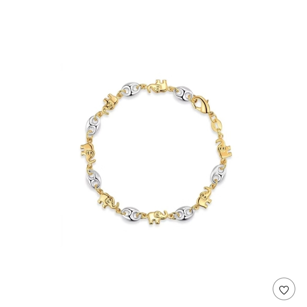 Elegant Gold and Silver Women's Bracelet